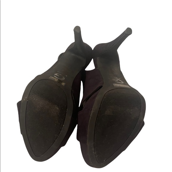 Guess Black Stilleto Heel Suede Shoes - Picture 5 of 6